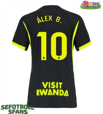 Atletico Madrid Alex Baena #10 Bortatröja Kvinnor 2026-27 Kortärmad